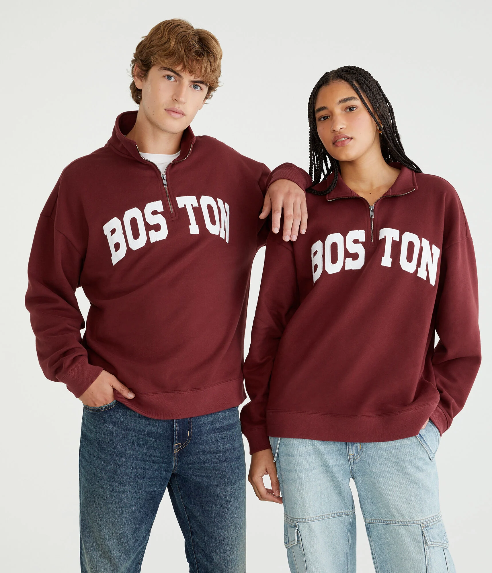  Boston Quarter-Zip Sweatshirt